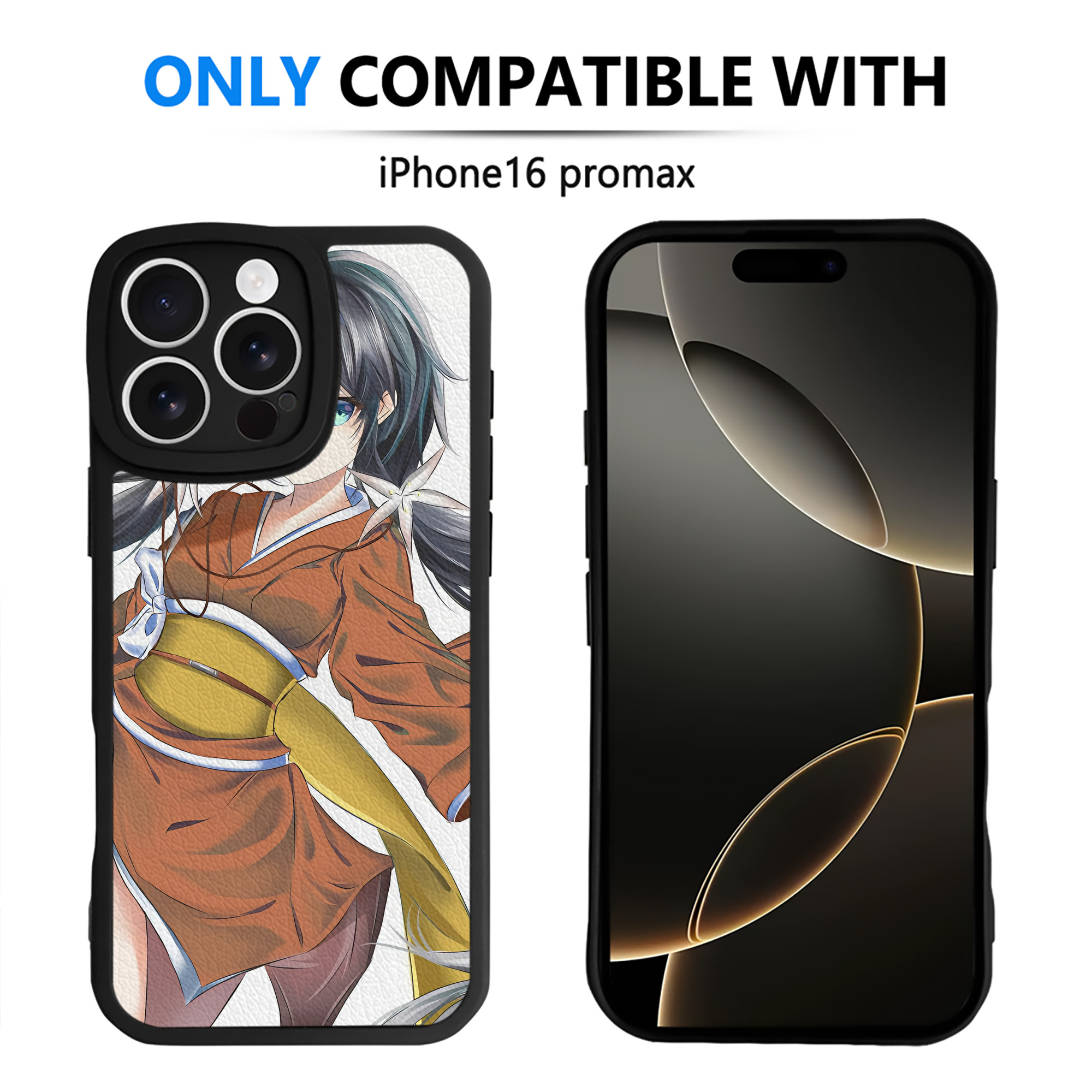 （画像用） 文豪ストレイドッグス Bungo Stray Dogs 【iPhone 16シリーズ対応】シリコンスマホケース（レザー調） 材質：シリコン